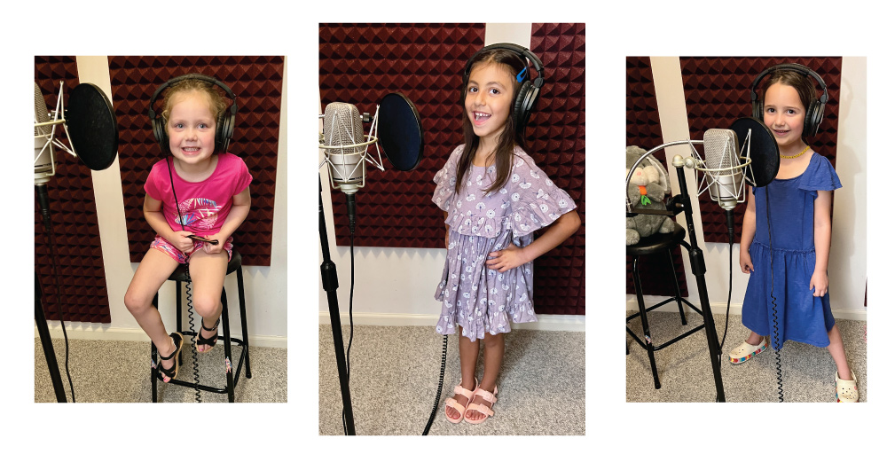 Kids recording Go Mommy