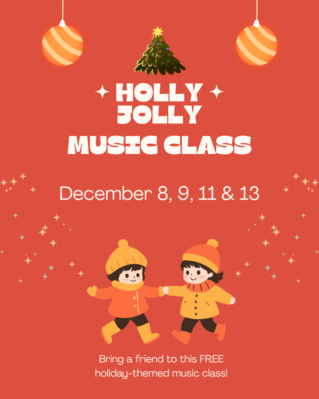 holly jolly music class