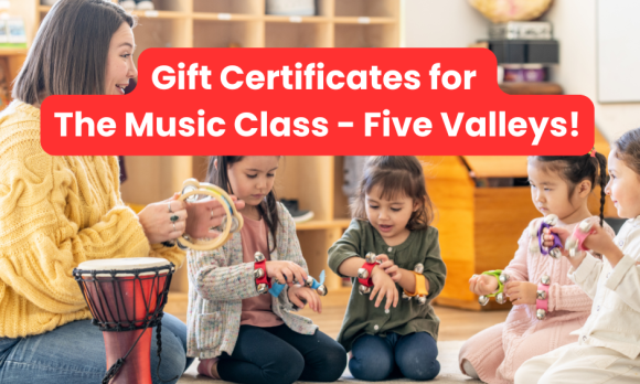 Kids in music class